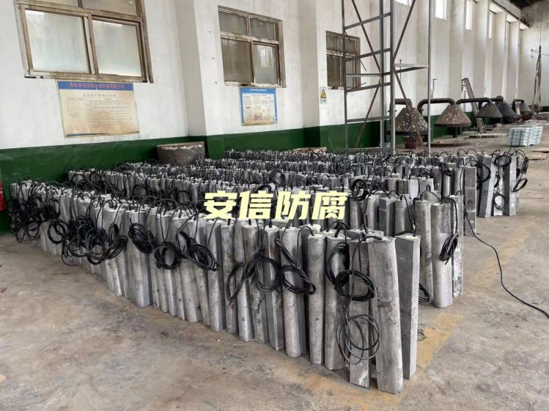 我公司鎂陽極，鋁合金陽極，鋁犧牲陽極，鎂陽極，鎂合金犧牲陽極在呼和浩特煉油廠的使用被評為優(yōu) 秀生產(chǎn)商
